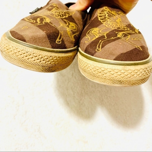 RARE SKECHERS Flying Horse slip-on sneakers sz 7.5 - Picture 5 of 8